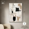thumbnail image 5 of Strings in Abstraction Canvas Muted Abstract Wall Art by Art Remedy, White Frame, 36" x 54", 5 of 7