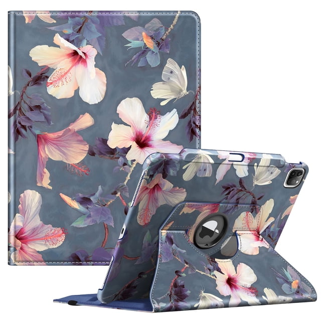 Funda giratoria Fintie para iPad Pro de 12,9" de 6.ª generación de 2022 con lápiz