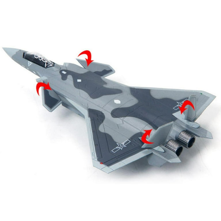 1/144 Diecast Alloy J20 Fighter Aircraft Warplane Fighter