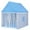 Blue, variant on Costway Kids Play Tent Large Playhouse Children Play Castle Fairy Tent Gift w/ Mat Blue