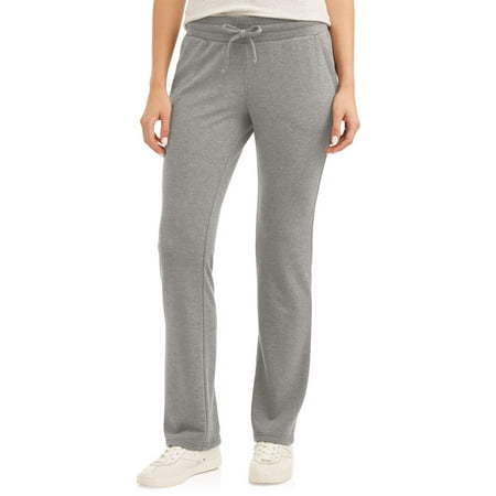 Nike Athletic Track Pants - Athletic Works Women's Athleisure French Terry Bootcut Sweatpant