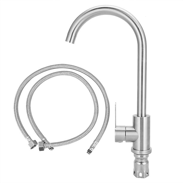 Grifo De Agua Grifo Mezclador Giratorio De 360 grados Grifo De Cocina Manguera De 60 Cm Para Cocina Casera ANGGREK Kitchen Faucet Bodega Aurrera en linea