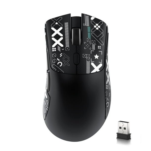 Ratón inalámbrico para juegos ATTACK SHARK R1 Tri-Mode 55g 18K DPI