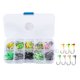 thumbnail image 4 of Juego de anzuelos de pesca con cabeza de plomo 100pcs Sunnimix, 4 of 8