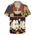 thumbnail image 3 of The Cuphead Show Men's Hawaiian Shirt Short Sleeve Button Down Shirts Tropical Holiday Beach Shirts, 3 of 7