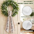 Bless This Wreath Sash for Front Door 4.5