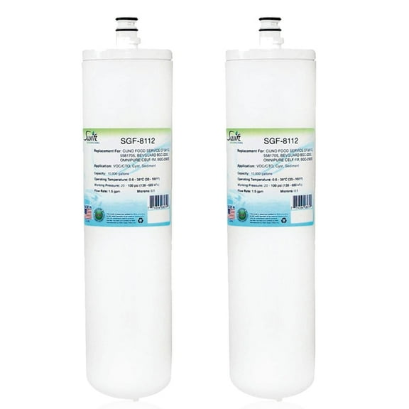 Swift Green Filters SGF-8112 Compatible Commercial Water Filter for CFS8112, 5581705 , Made in USA (Pack of 2)