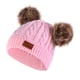 thumbnail image 1 of Sonducket Bufanda Bebé Invierno Cálido Kit Tejido Elasticidad Protector térmico Clima frío Cómodo Versátil Sellado Bufanda rosa Sombreros bola marrón rosa brillante Sonducket AP008793-08B, 1 of 6