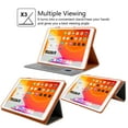 thumbnail image 5 of Allytechgroup iPad Pro 11 M4 2024 Case, Premium PU Leather Auto Sleep Wake Kickstand Flip Folio Cover Magnetic Closure Hand Strap Case for Apple iPad Pro 11" M4 2024, Gray, 5 of 7