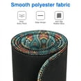 thumbnail image 7 of Intricate Mandala Design Mouse Pad: Cute, Small Size - Non-Slip, Waterproof with Stitched Edge - Ideal for Women & Office (31.5x11.8 Inch), 7 of 7