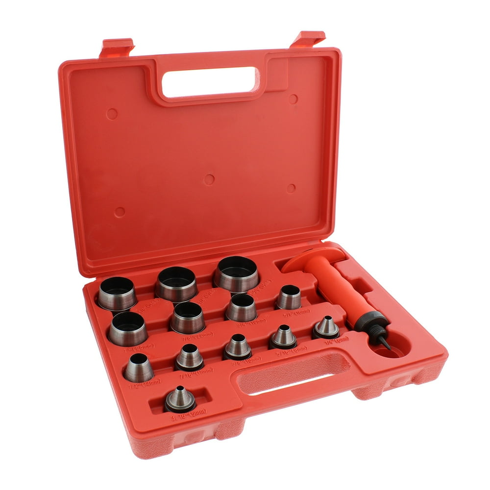 ABN Hollow Punch Hole Punch Set Gasket Punch Set 3/16” to 13/8” Inch