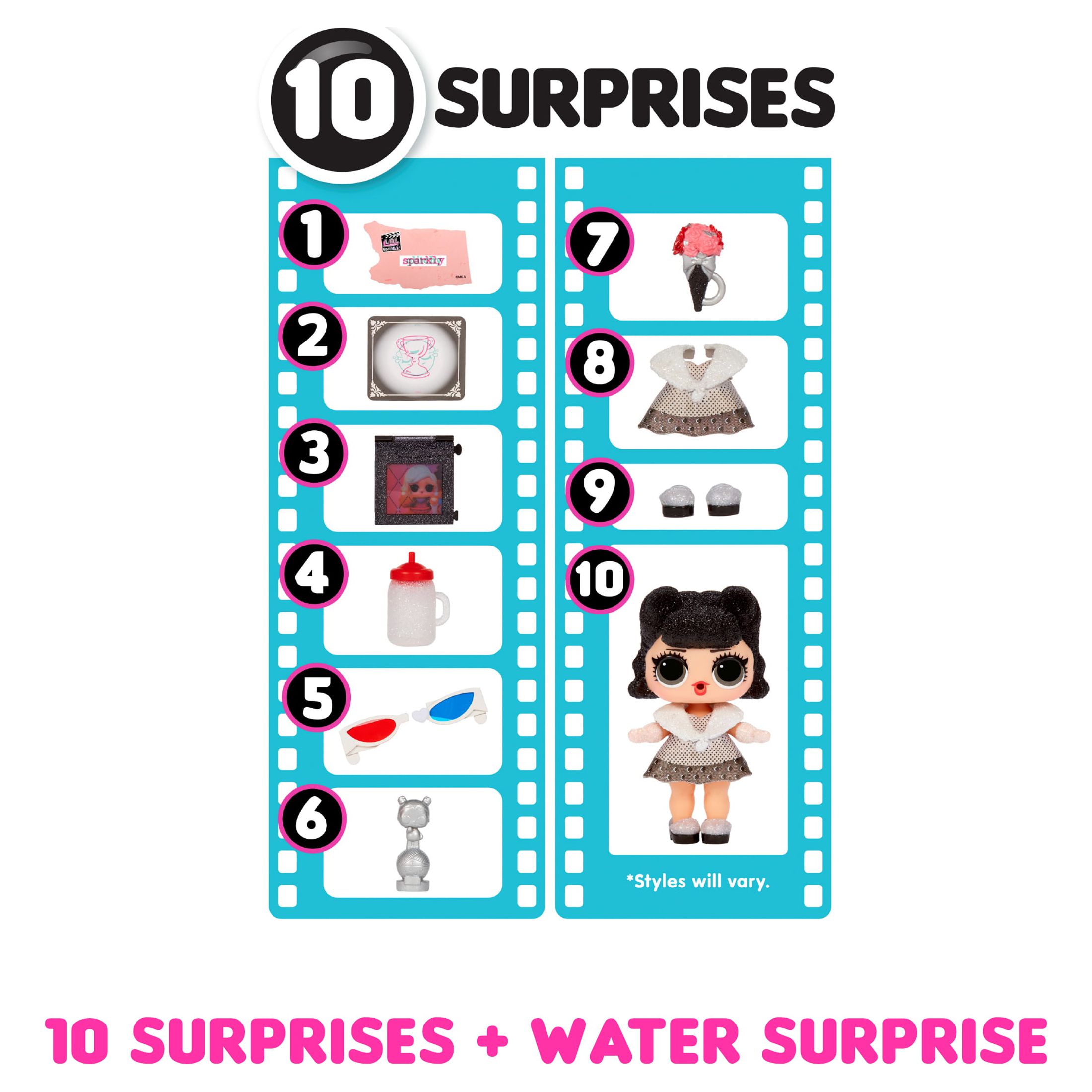LOL Surprise Movie Magic Dolls With 10 Surprises Including Movie Props, Great Gift for Kids Ages 4 5 6+ - image 5 of 8