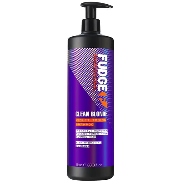 Shampoo by Fudge Clean Blonde Champú tonificante violeta 1000ml