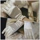 thumbnail image 5 of GOOHOCHY 1 par de guantes de novia de boda Guantes de boda Guantes de novia Guantes de banquete, 5 of 8