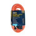 thumbnail image 1 of Cable de extensión Projex de 7,6 m (25 pies) para interiores/exteriores, naranja 14/3, 1 of 2