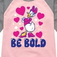 thumbnail image 3 of Disney - Daisy Be Bold - Youth Girls Raglan Graphic T-Shirt, 3 of 5