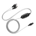 thumbnail image 3 of MIDI to USB Cable Converter MIDI Interface Adapter Cord Keyboard Music Editing Line, 3 of 4