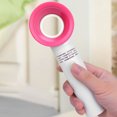 thumbnail image 4 of Peggybuy Portable Bladeless Cooling Fan Summer Personal Handheld Desktop Fan (White), 4 of 9