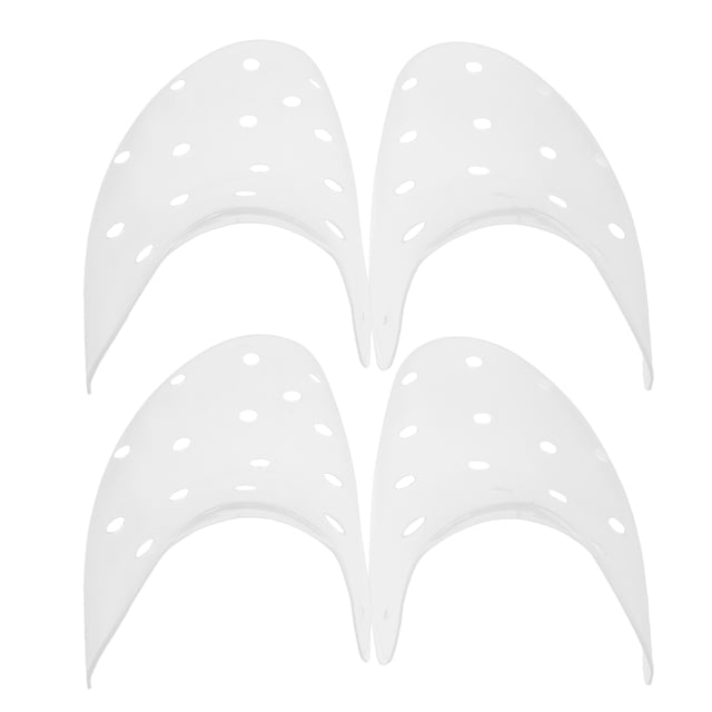 unbranded 2 Pares De Transparente Plástico Para Uso En Deportivos Y Botines