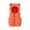 Orange, variant on Esaierr 1-5Y Toddler Kids Boys Girls Winter Down Cotton Vest Padded Puffer Vest Sleeveless Cute Water Outerwear with Hooded