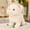 White, variant on Simulation Electric Cats Toys, Realistic Plush Cats Toys Lifelike Cat Ornaments, Model Doll Gift Collection, Realistic Electric kitten walks and purrs Children's Gifts for Birthday Without battery