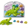 thumbnail image 1 of Big Crocodile Water Playset - Interactive Educational Bath Toy with Random Color, Creative Design, and Fun Feeding Action for Kids, 1 of 5