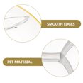 thumbnail image 3 of GOOHOCHY Assiette à Fruits Réutilisable Trois Compartiments Assiette de Stockage Alimentaire en Plastique Transparent pour Réunions de Famille 1Pcs, 3 of 8