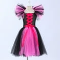 thumbnail image 2 of BJUTIR Kids Girls Dresses Fashion Clothes Toddler Baby Magnificent Witch Black Gown Fancy Dress Up Party Tulle Dresses, 2 of 6