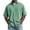 #06 Green 【Mix & Match: Choose Your Favorites】, variant on Men's Short Sleeve Button Down Shirt Casual Henley Top Quick Dry Breathable Stretch Cotton Feel Solid Color Turndown Collar Daily Work Beach Vacation | Zenithor,Army Green L