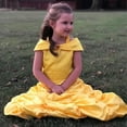 thumbnail image 6 of HAWEE Princess Dresses for Girls Layered off Shoulder Beauty Birthday Party Halloween Costume, 6 of 6