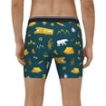 thumbnail image 2 of Men's Boxer Briefs, Camping Soft and Breathable Mens Underwear Boxer Briefs With Widen Waist, 2 of 5