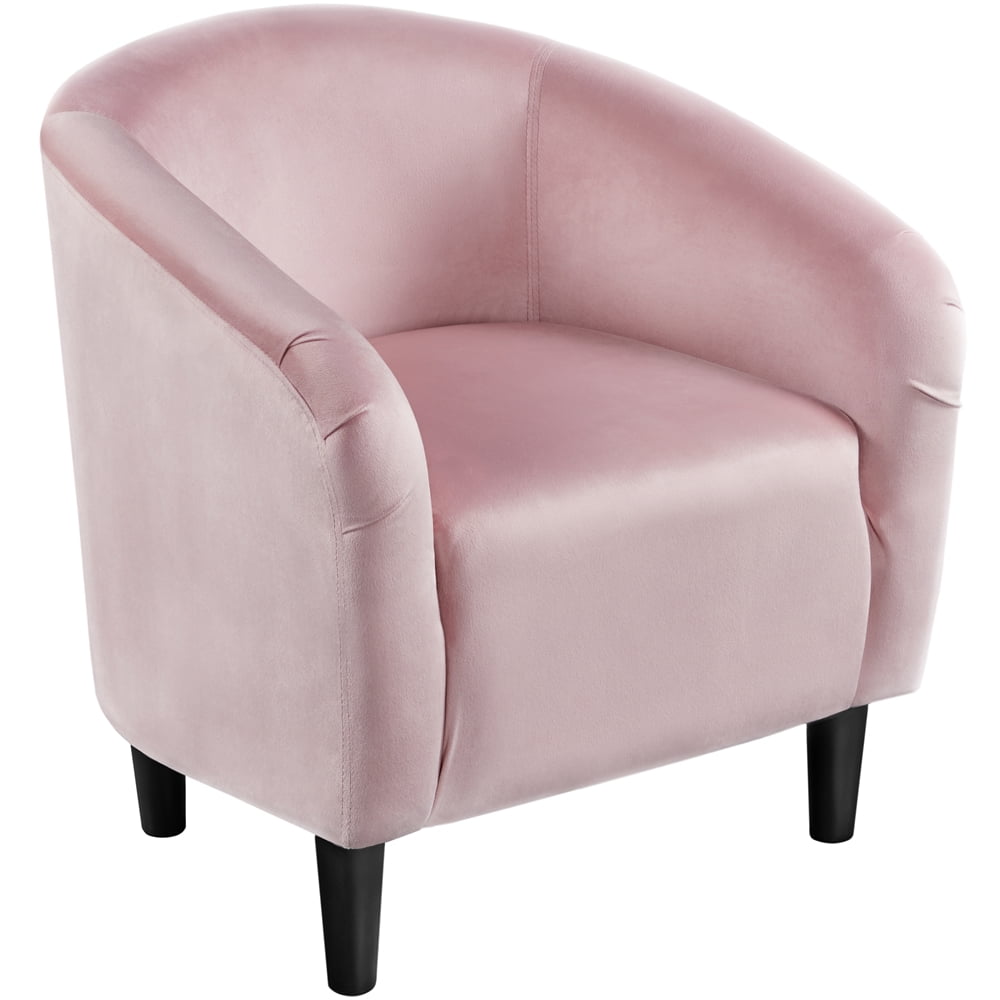 pink easy chair