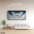 thumbnail image 2 of Cuadro Decorativo Marco Flotante Alas Corazón Dorado 120x60 Canvas Revolution Madera, 2 of 3