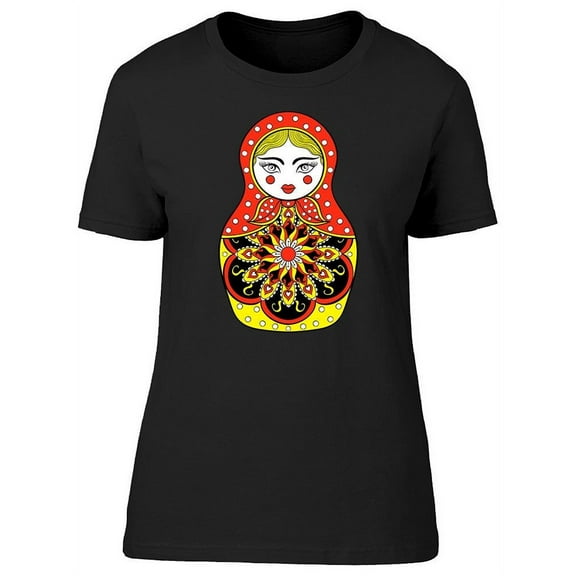Matryoshka Doll T-Shirt Women -Image by Shutterstock, Female Medium