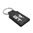 thumbnail image 2 of iPick Image for Ford Mustang GT Rectangular Black Leatherette Key Chain, Official Licensed, 2 of 4