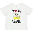 thumbnail image 3 of Inktastic I Love My Shih Tzu Dog Boys or Girls Toddler T-Shirt, 3 of 5