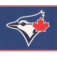 thumbnail image 1 of Toronto Bleu Jays MLB Équipe de Baseball Fan de Sport Papier Peint Frontière Design Moderne, Rouleau 15' x 6'', 1 of 3