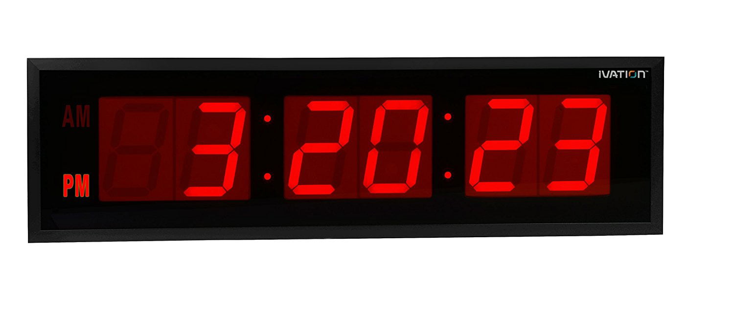 large digital clock
