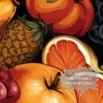 thumbnail image 3 of Thanksgiving Fruits Breathable Chiffon Yarn Hair Scarf | Translucent Silk Scarf 180x73 in, 3 of 6