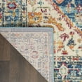 thumbnail image 5 of Nourison Passion Traditional Ivory/Light Blue 1'10" x 2'10" Area Rug, (2x3), 5 of 7