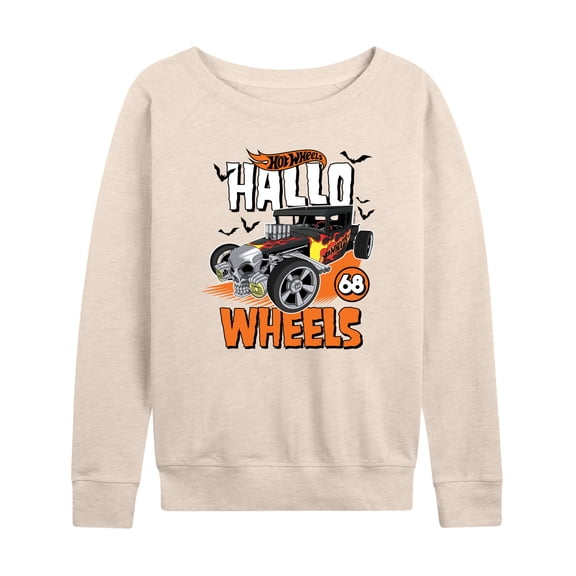 Hot Wheels - Hallo Wheels - Women's Lightweight French Terry Long Sleeve Shirt