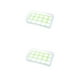 thumbnail image 3 of Caja de almacenamiento de huevos Ounissouiy 15 rejillas plástico Verde 2Conjunto, 3 of 6