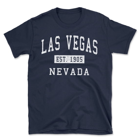 Las Vegas Nevada Classic Established Men's Cotton T-Shirt