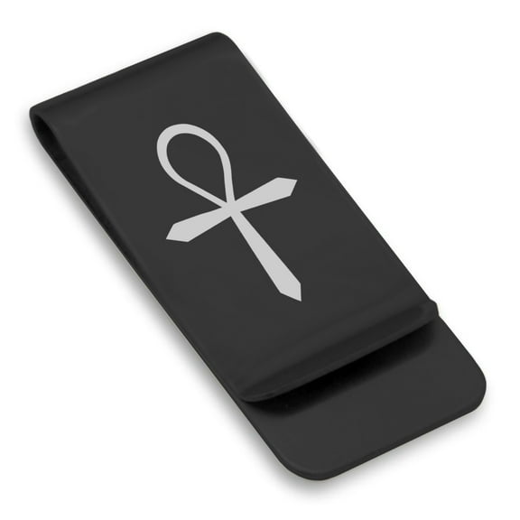 Stainless Steel Four Horsemen of the Apocalypse (Death) Classic Slim Money Clip Credit Card Holder