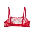 thumbnail image 2 of Journelle womens  Anais Bralette, m, Red, 2 of 3