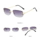 thumbnail image 4 of Sonducket Gafas de sol rectangulares con estilo, a prueba de rayos , alta definición, larga vida útil, gafas de sol para mujer, transparentes Lentes Marrón, 4 of 6