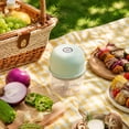 thumbnail image 6 of Mini Garlic Chopper USB Rechargeable - Stainless Steel Blade Food Mincer Wireless Small Food Processor for Chopping Garlic Chili Spices Vegetables, 6 of 7