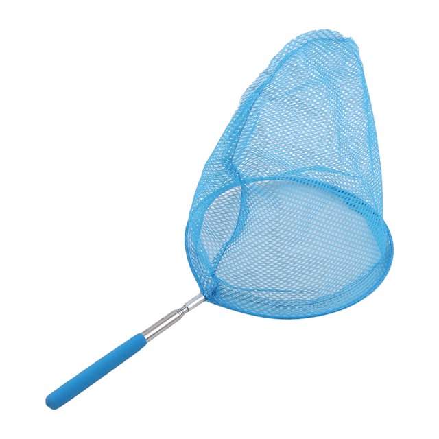 Filet de Pêche Rétractable Insecte Papillon Libellule Filet Extérieur Portable Filet de Pêche Jeu Amusant pour Enfants Jouets de Pêche Bleu