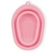 thumbnail image 2 of Pincel de maquillaje de silicona Matera de limpieza Herramientas cosméticas Cojín de lavado Portátil Sponge Eyeliner Aplicantes Scrubber Bowl Bathing Pink Vogacara HA059142-01, 2 of 7