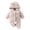 Beige, variant on Unisex Kids and Toddler Long Sleeve Cable Knit One Piece